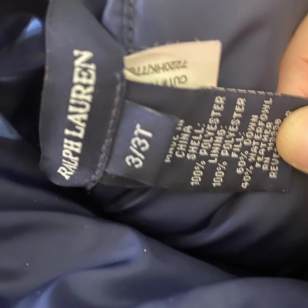 Ralph Lauren Reversible Down Quilted Puffer Vest